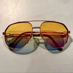 The Vintage Frames Co. 18k signature series glasses.